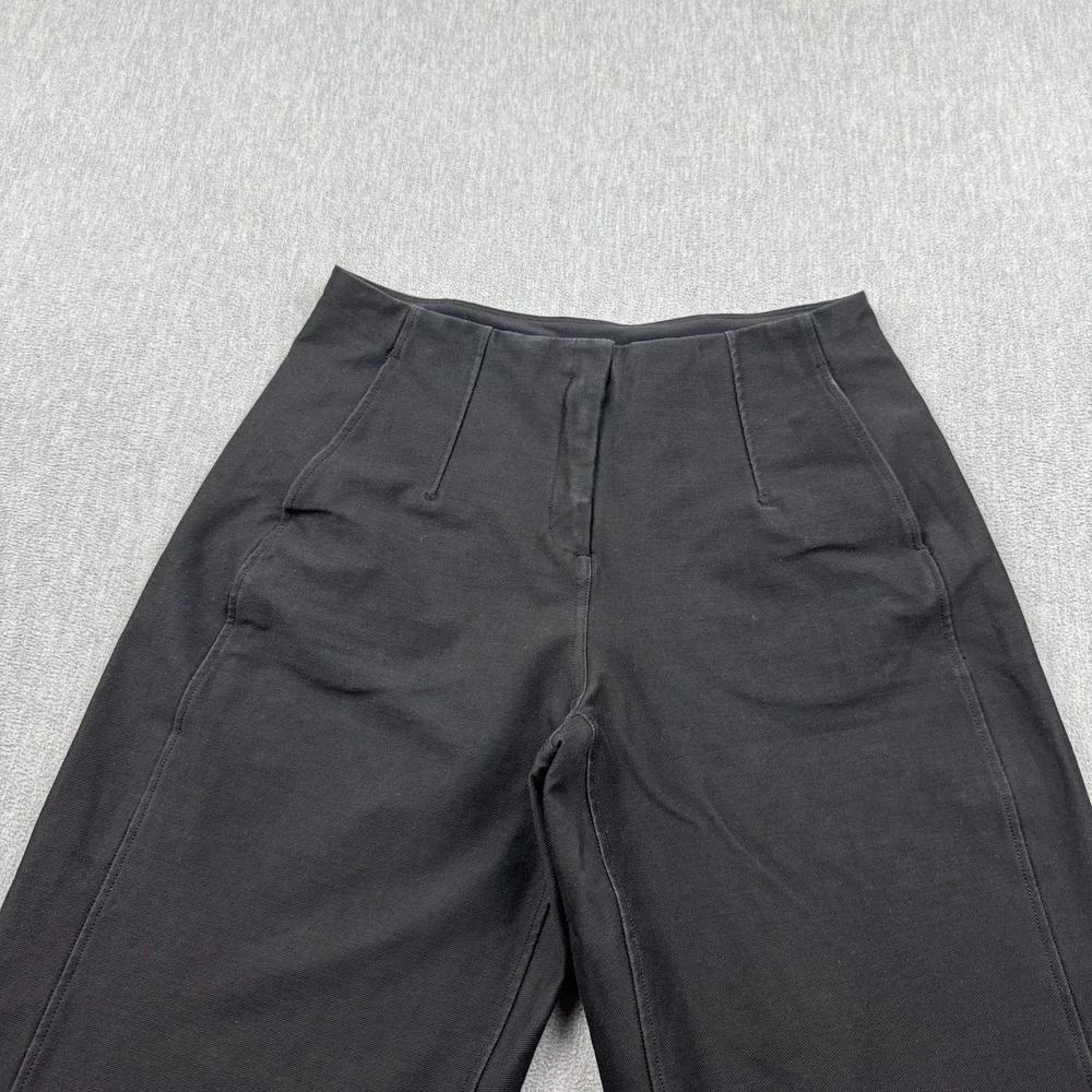 Lululemon Pants Women 6 Black Utilitech Relaxed Mid-Rise Trouser 7/8 Zip Pockets